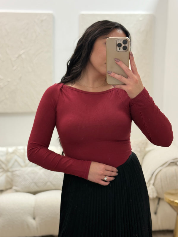 Esther Boatneck Bodysuit