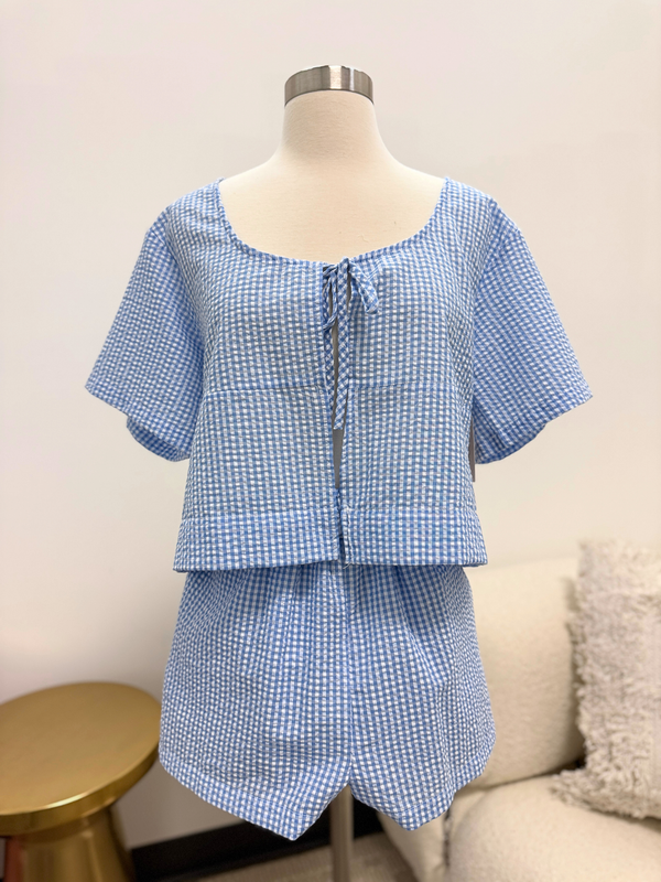 Lexi Tie Short Set