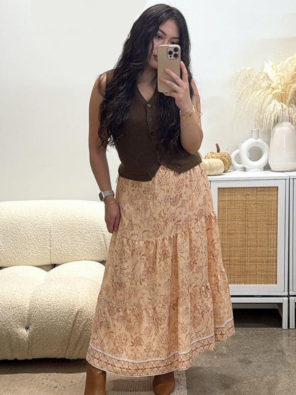 Truett Floral Maxi Skirt