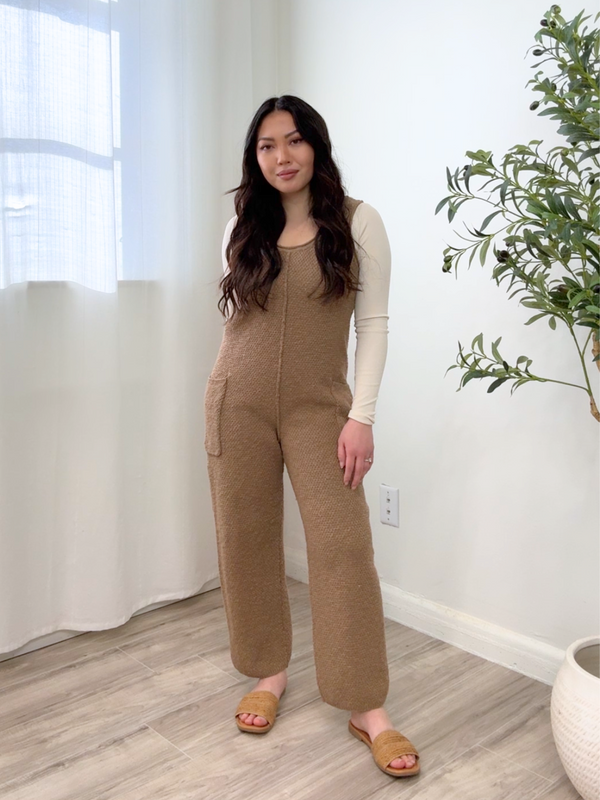 Candemir Sleevless Knit Jumpsuit