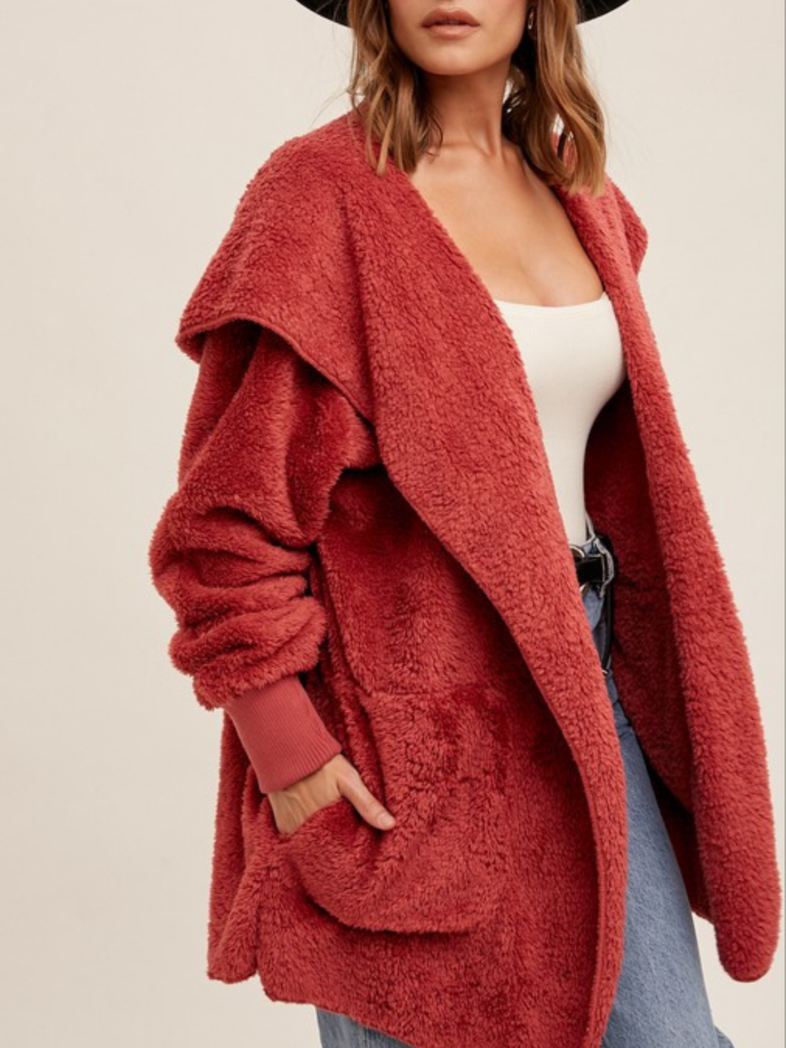 Cohen Hooded Coatigan – The Sweet Collective