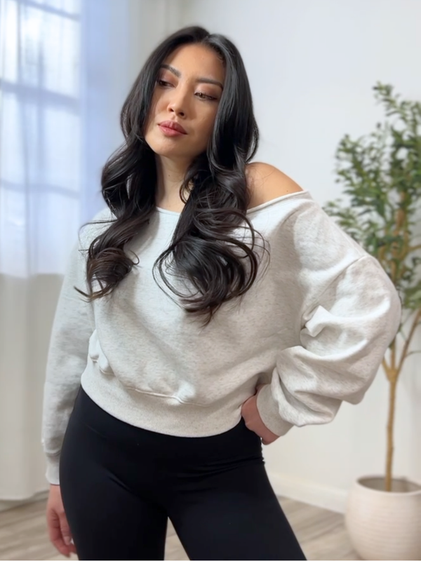 Mae Off-shoulder Sweater Top