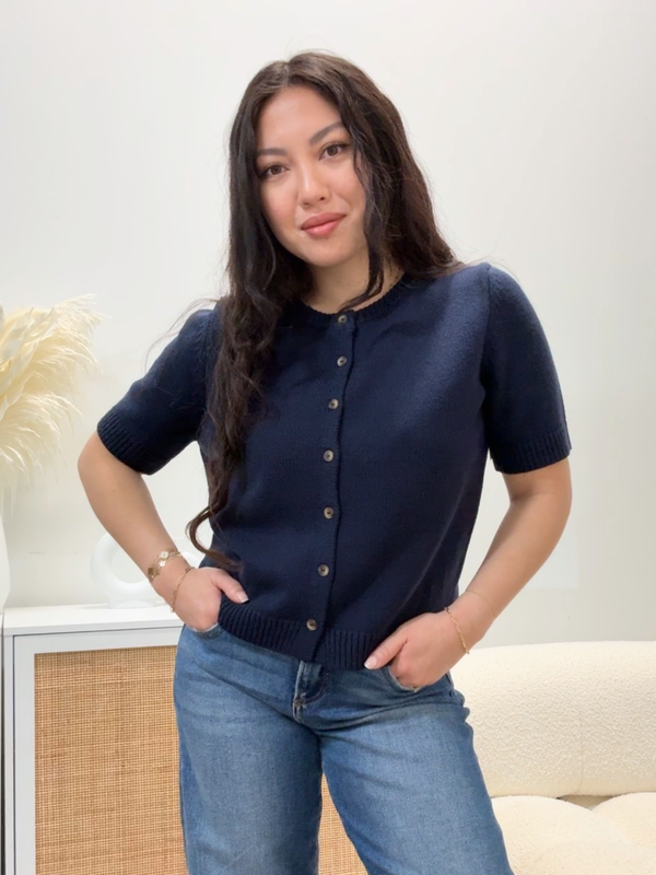 Ian Short Sleeve Cardigan