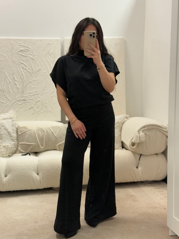 Tucker Wide Leg Pant Set