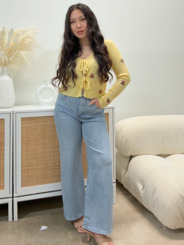 Evie Wide Leg Jeans