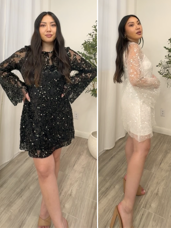 Alora Sequin 2pc Dress