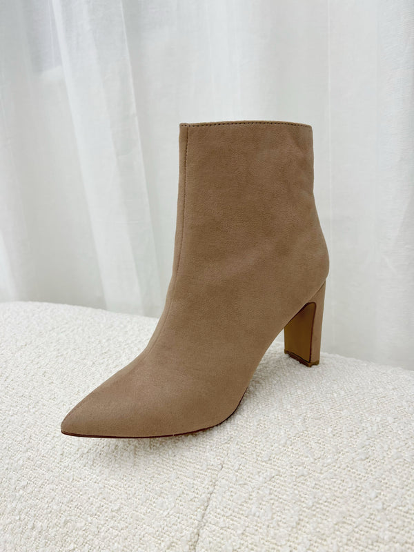 Erin Suede Ankle Booties